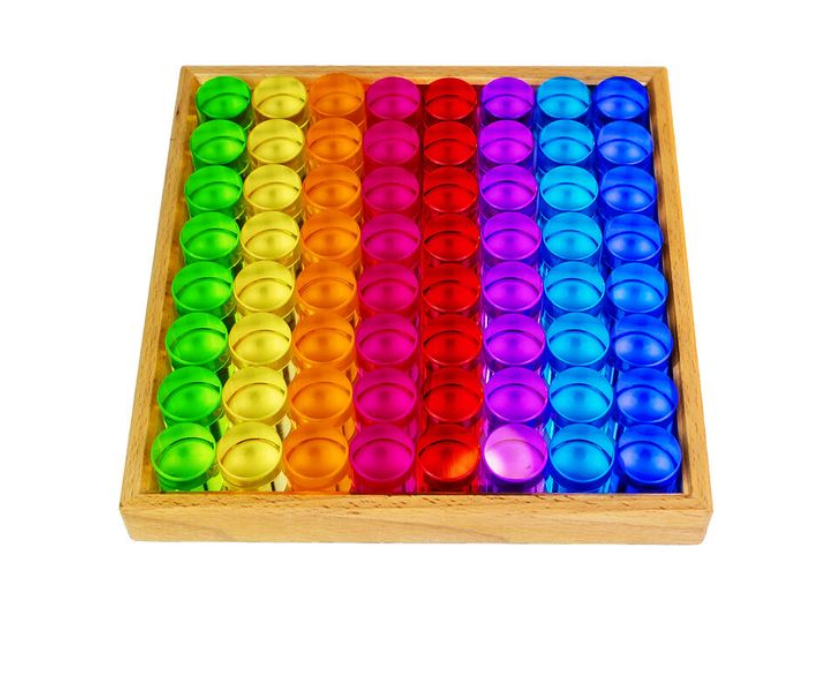 Lichtbauzylinder 64-teiliges Set