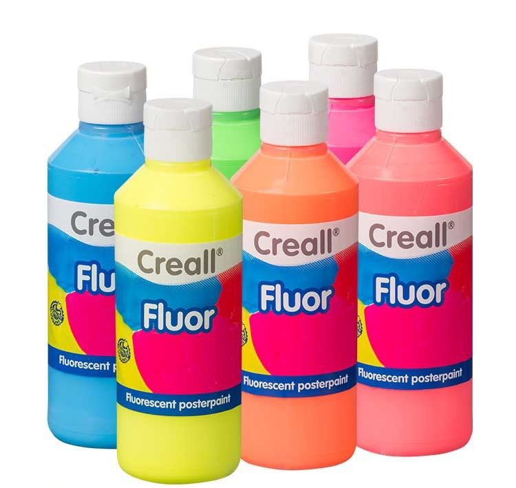 Fluor Farbe Creall 250 ml