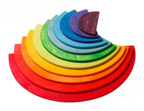 Regenbogen Halbkreis