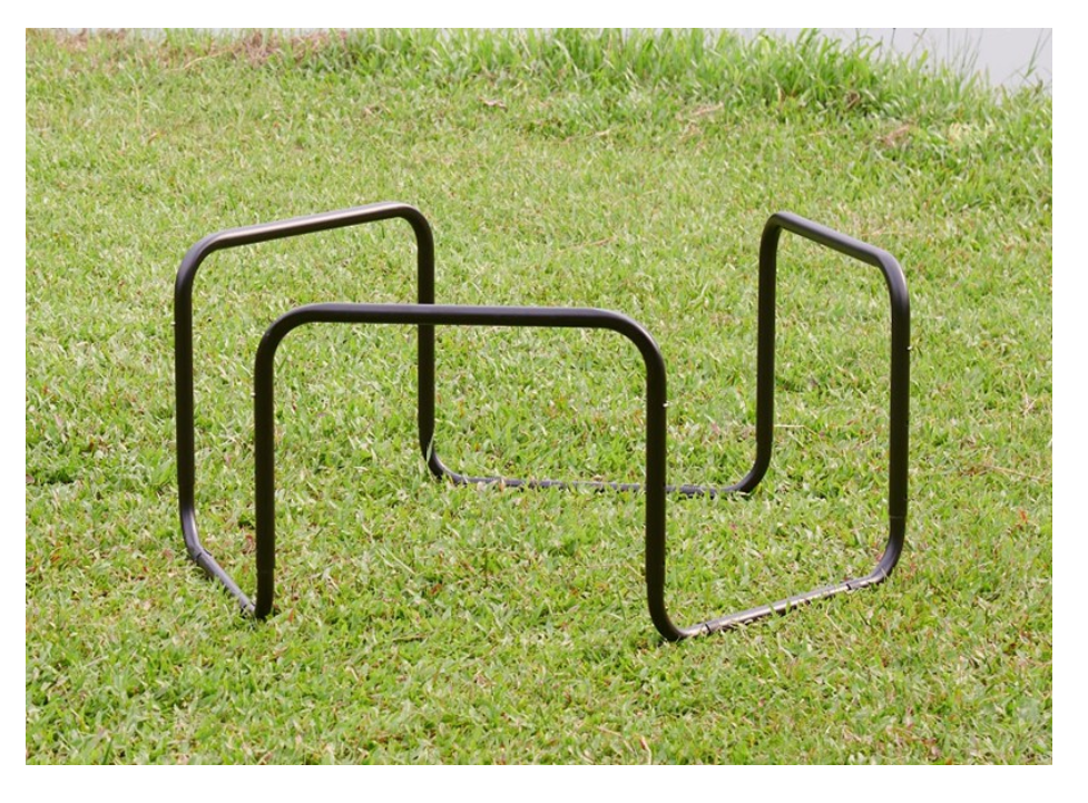 Ständer für sechseckige Spielbretter höhenverstellbar