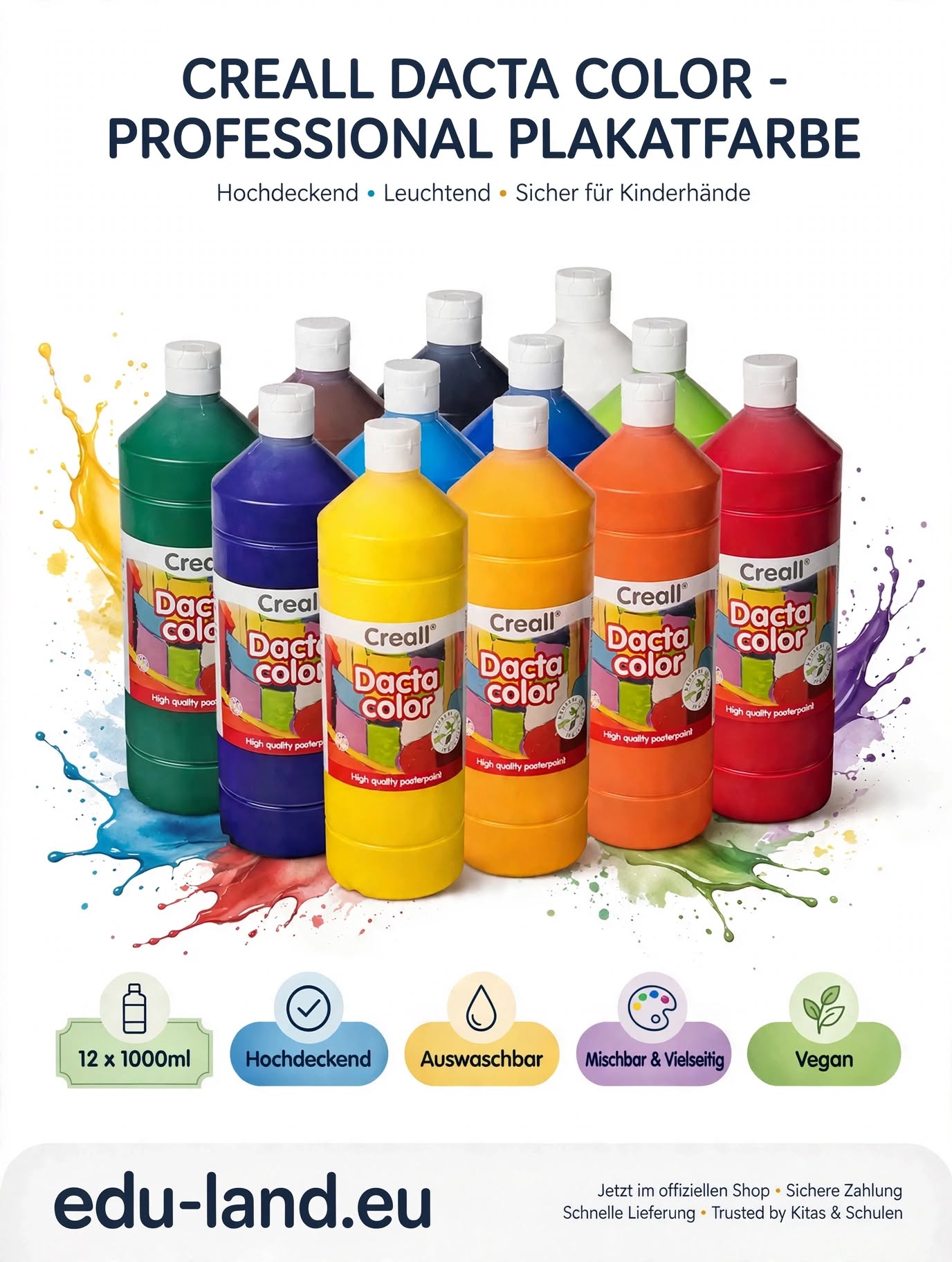 Plakatfarbe Dacta Color 1000ml