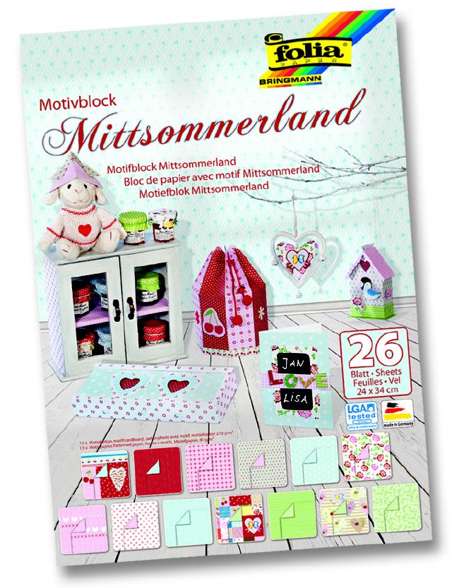 Motivkarton Sommerland