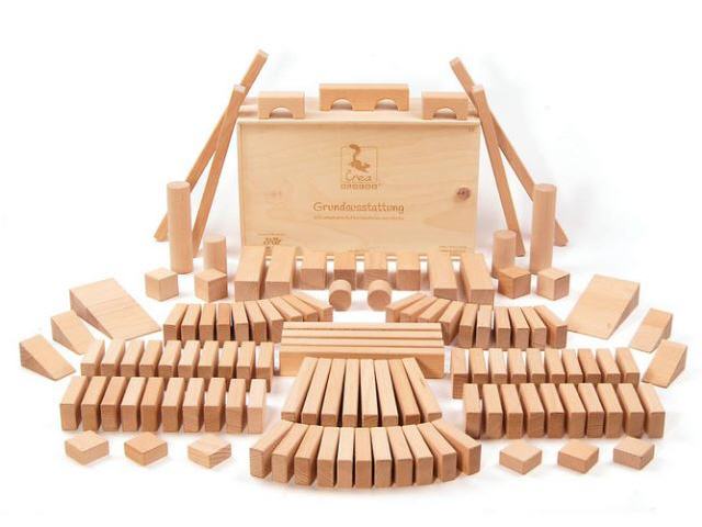 Bausteine aus Holz