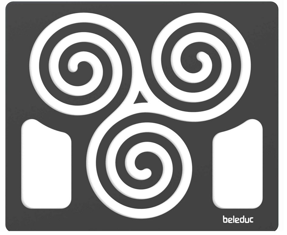 Activity Table Spielboard „Mandala-Schnecken“
