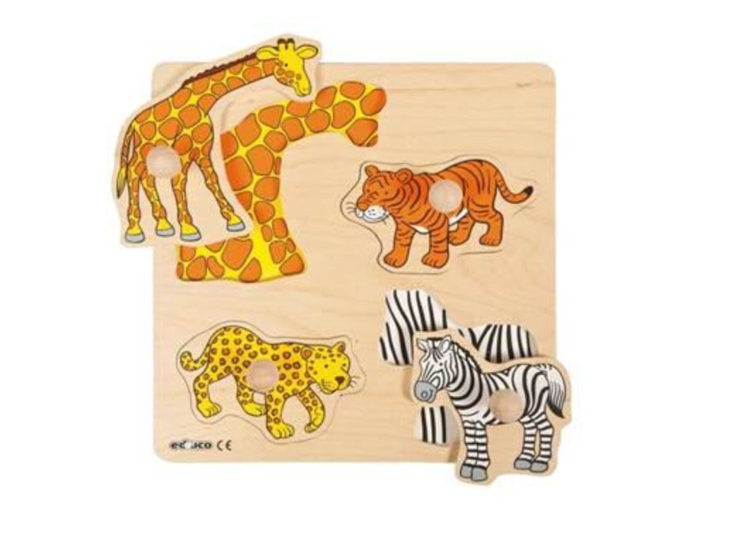 Legepuzzle Afrikanischer Pelz