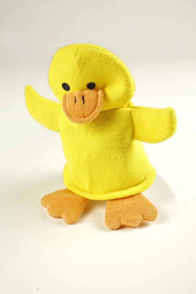 Waschhandschuh Ente
