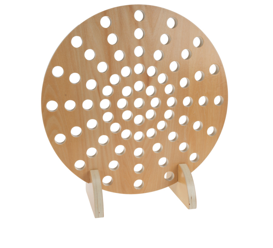 Runder Lochrahmen für Acryl-Zylinder