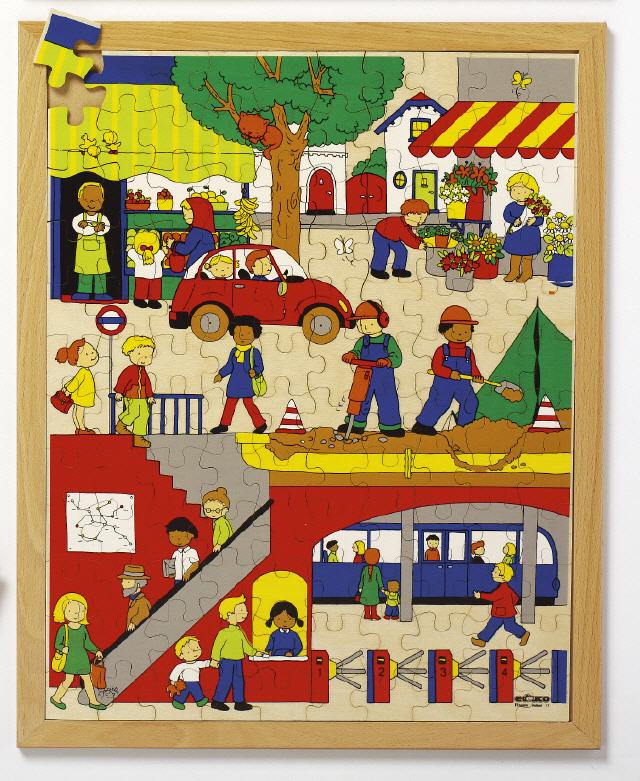 Puzzle Stadt