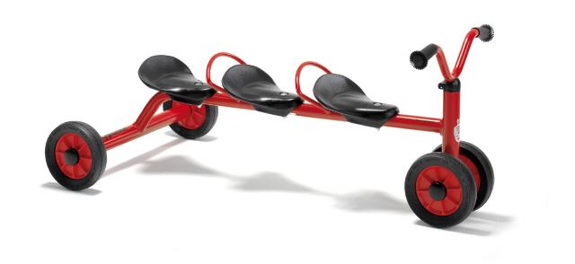 MINI VIKING Rutsch Dreirad für drei