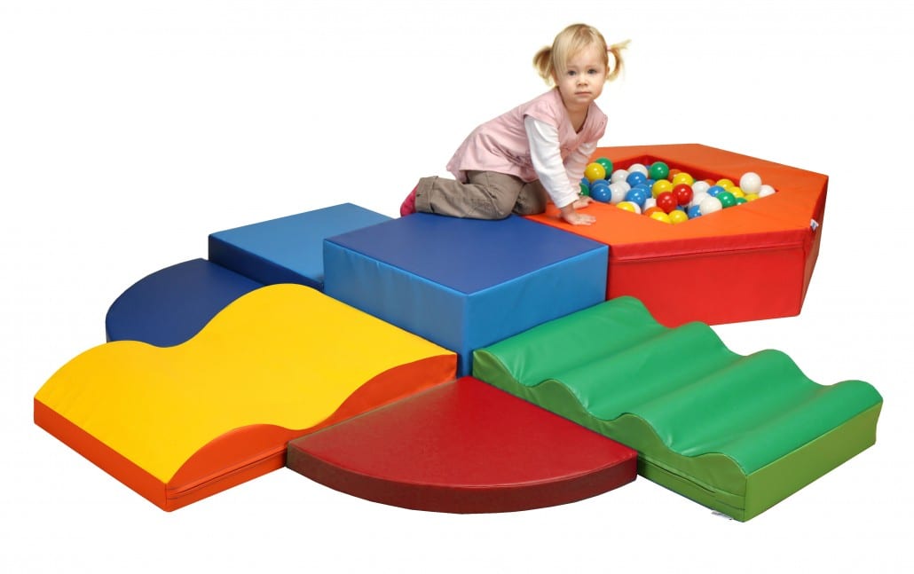 8-teiliges Softbausteine Baumodul 